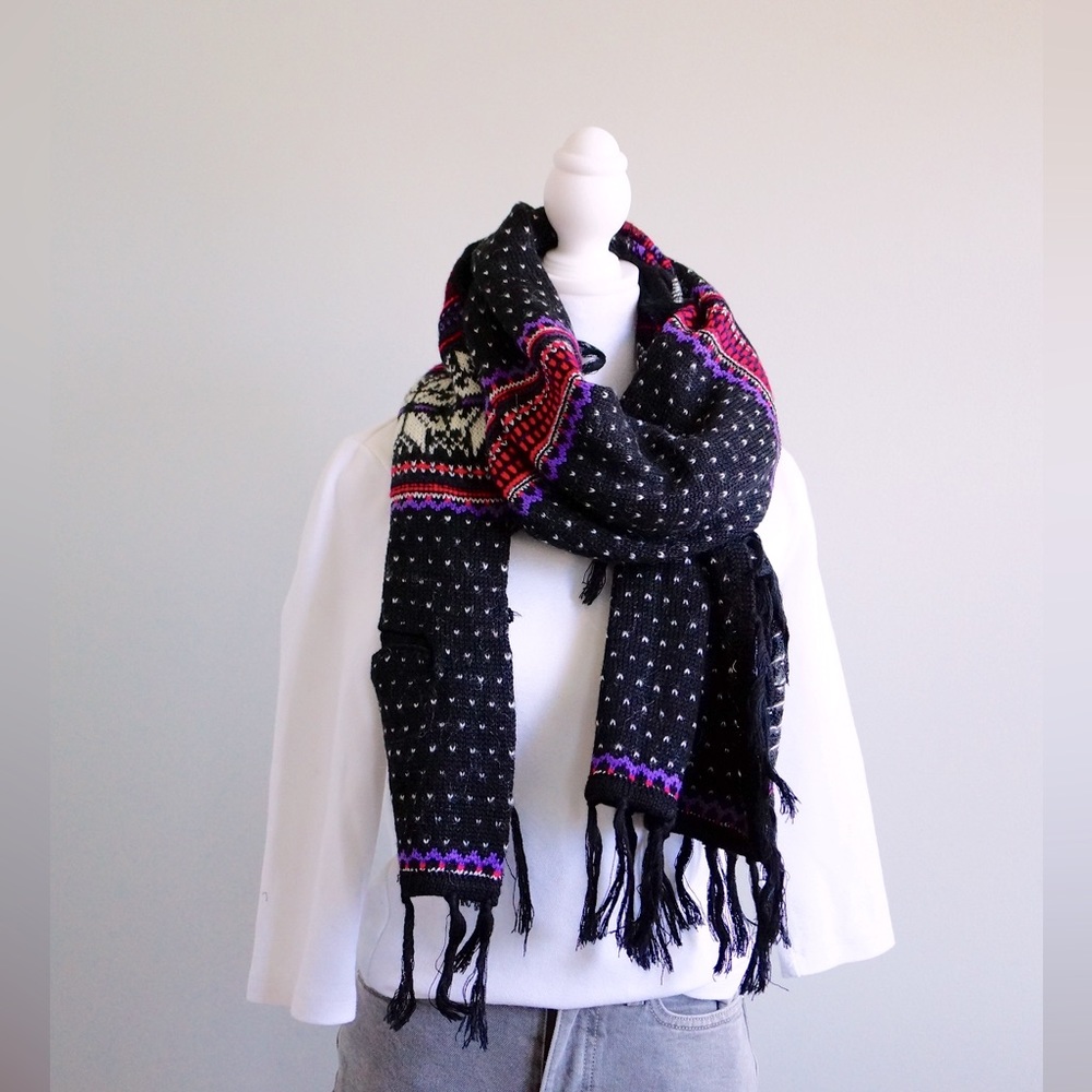 Bohemia style wool scarf shawl New